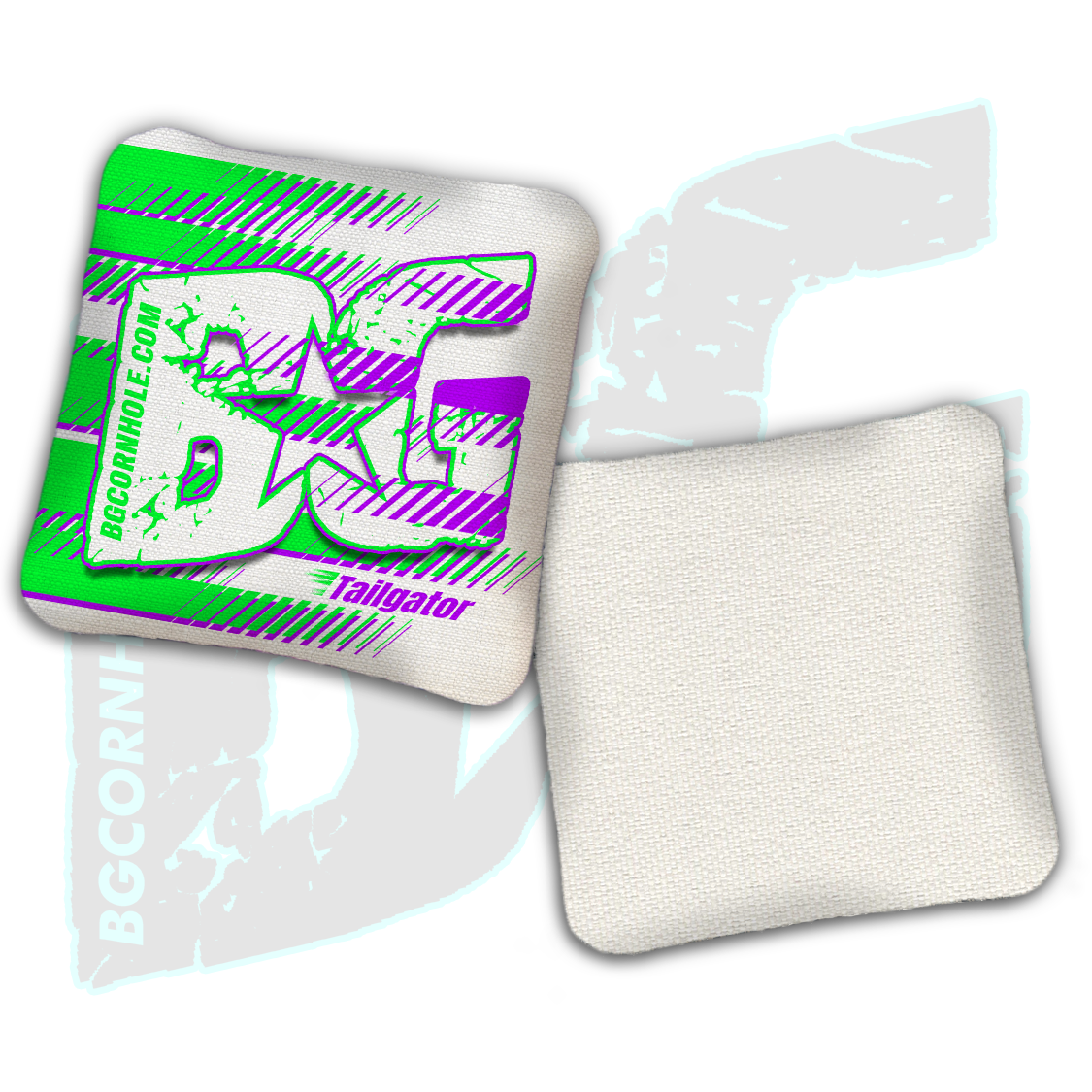 BG Multiple Bag Models  - "Full Throttle" - Non Stamped Cornhole Bags - SET OF 4 bags