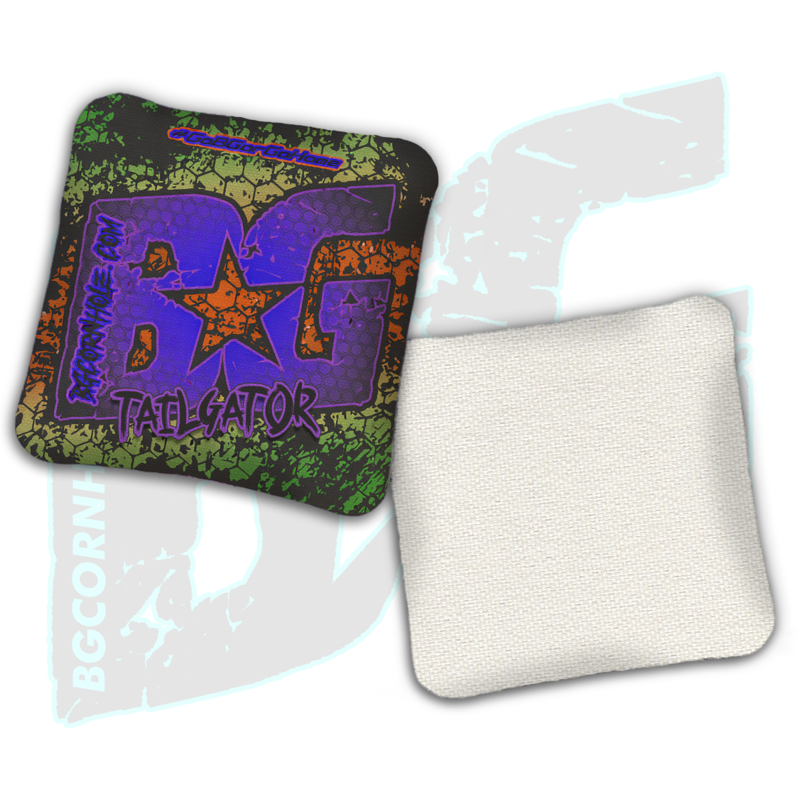 BG Tailgator  - "Killer Hex" - Non Stamped Cornhole Bags - SET OF 4 bags