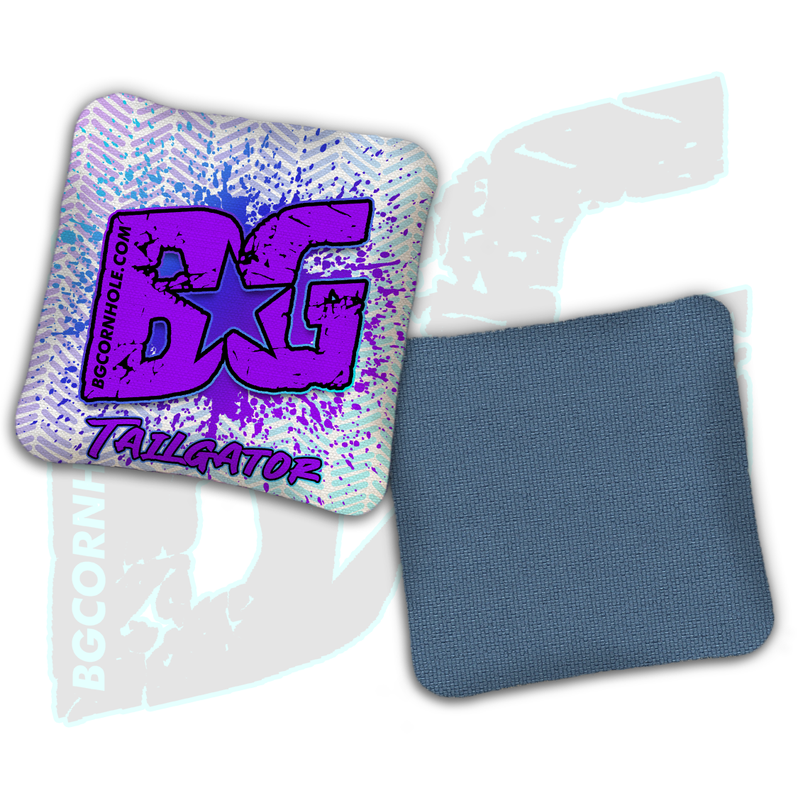 BG Multiple Bag Models  - "Paint Splatter" - Non Stamped Cornhole Bags - SET OF 4 bags
