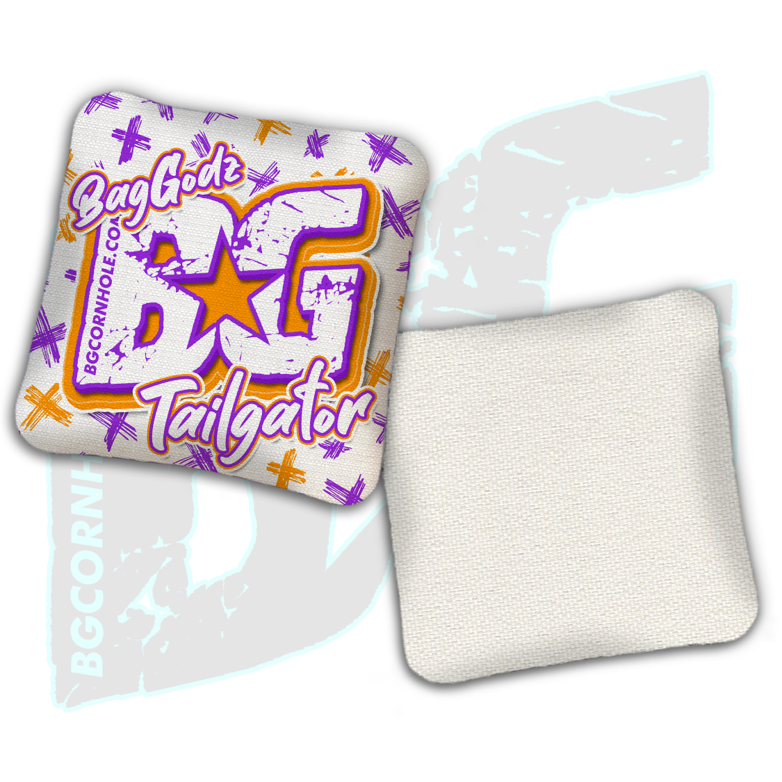 BG Multiple Bag Models  - "X" - Non Stamped Cornhole Bags - SET OF 4 bags