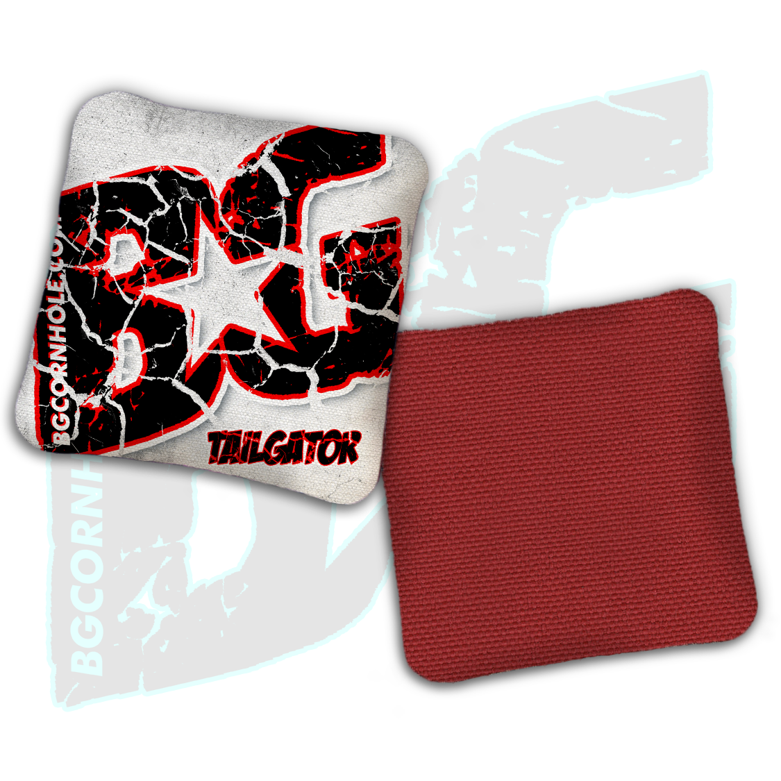 BG Multiple Bag Models  - "Crackle" - Non Stamped Cornhole Bags - SET OF 4 bags