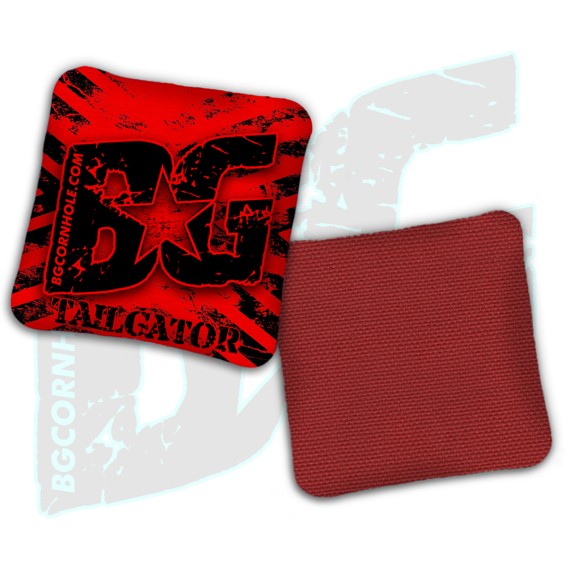 BG Multiple Bag Models  - "Danger" - Non Stamped Cornhole Bags - SET OF 4 bags
