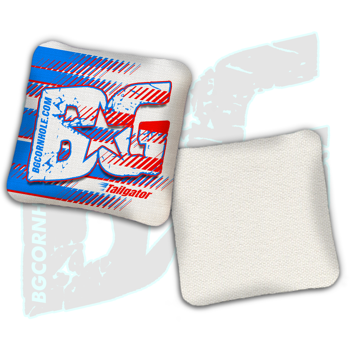 BG Multiple Bag Models  - "Full Throttle" - Non Stamped Cornhole Bags - SET OF 4 bags