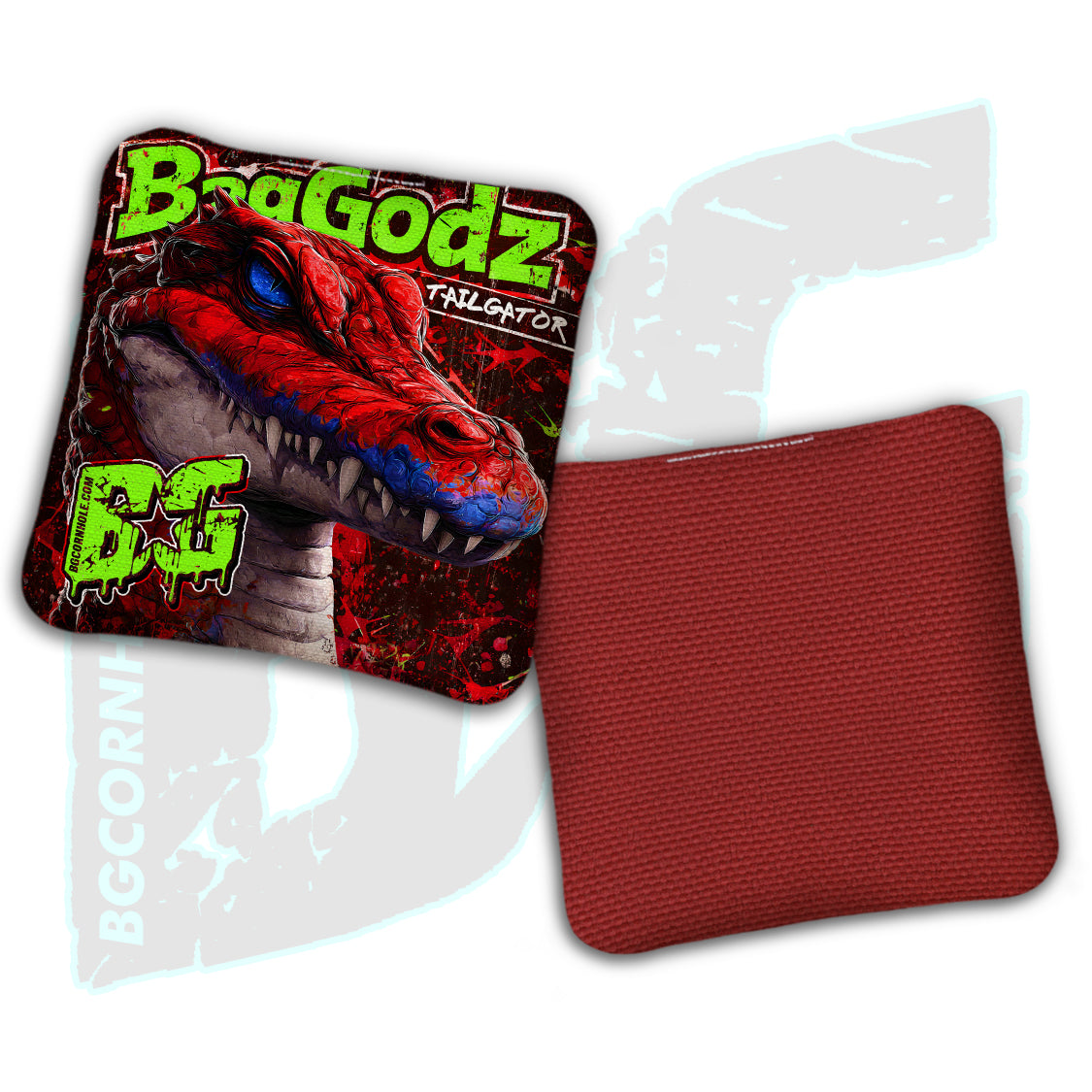 BG Tailgator  - "Street Beast” - Non Stamped Cornhole Bags - SET OF 4 bags
