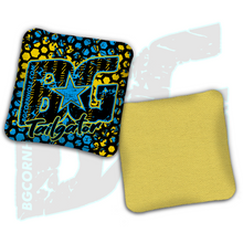 Load image into Gallery viewer, 2026 BG Multiple Bag Models  - "Neon Honeycomb" - Non Stamped Cornhole Bags - SET OF 4 bags