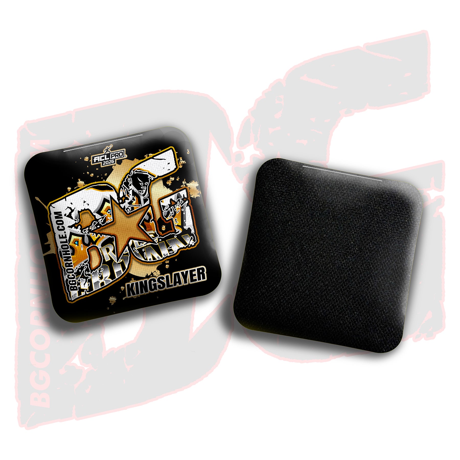 2026 BG Multiple Bag Models "Triple Crown” Collab - ACL Pro Stamped Cornhole Bags - SET OF 4 BAGS