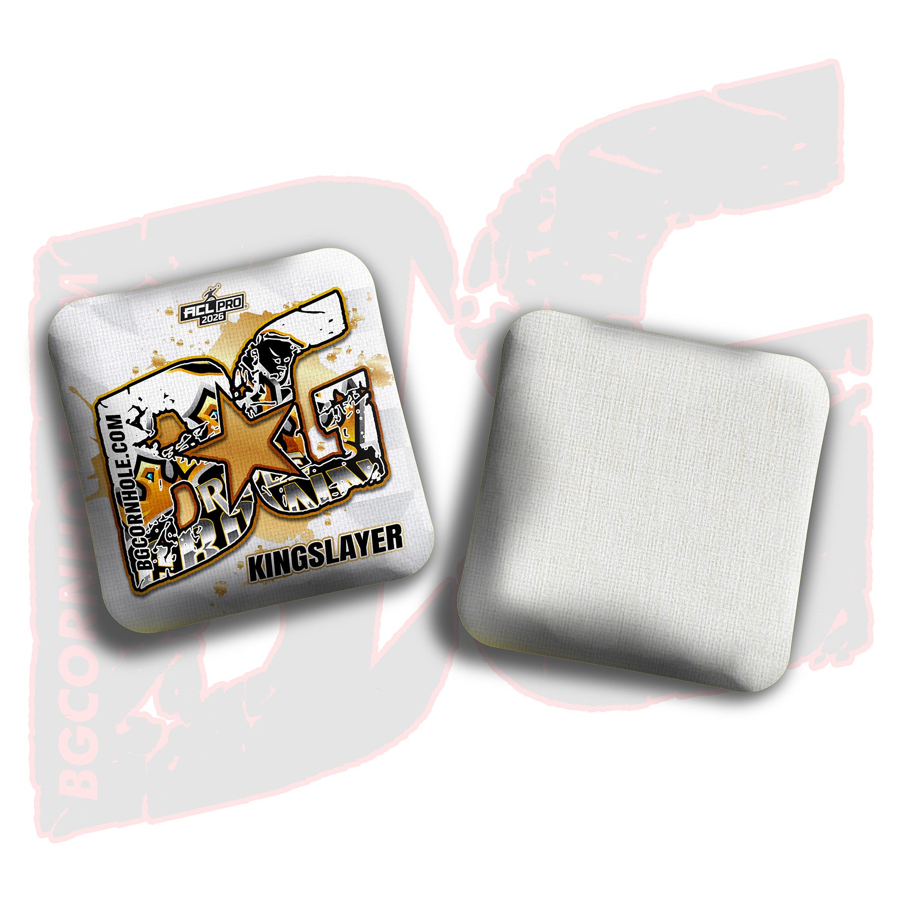 2026 BG Multiple Bag Models "Triple Crown” Collab - ACL Pro Stamped Cornhole Bags - SET OF 4 BAGS