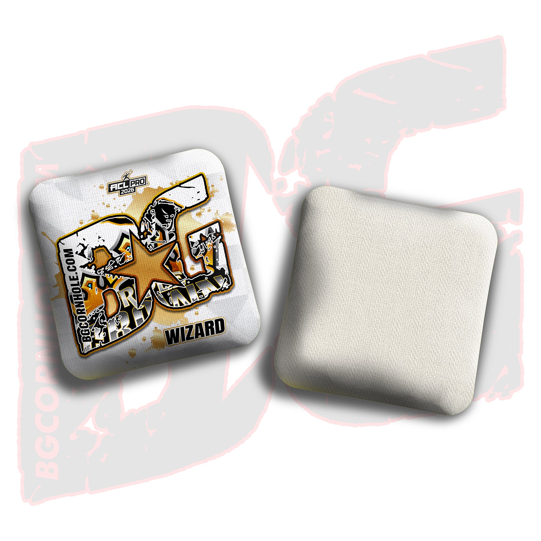 2026 BG Multiple Bag Models "Triple Crown” Collab - ACL Pro Stamped Cornhole Bags - SET OF 4 BAGS