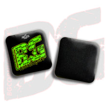 Load image into Gallery viewer, 2026 BG Multiple Bag Models &quot;Green Logo Colormatch&quot; - ACL Pro Stamped Cornhole Bags - SET OF 4 BAGS