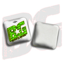 Load image into Gallery viewer, 2026 BG Multiple Bag Models &quot;Green Logo Colormatch&quot; - ACL Pro Stamped Cornhole Bags - SET OF 4 BAGS