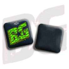 Load image into Gallery viewer, 2026 BG Multiple Bag Models &quot;Green Logo Colormatch&quot; - ACL Pro Stamped Cornhole Bags - SET OF 4 BAGS