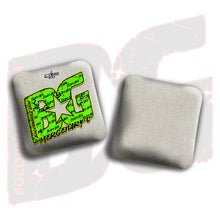 Load image into Gallery viewer, 2026 BG Multiple Bag Models &quot;Green Logo Colormatch&quot; - ACL Pro Stamped Cornhole Bags - SET OF 4 BAGS