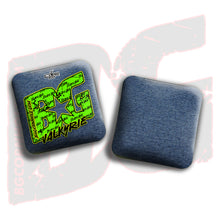 Load image into Gallery viewer, 2026 BG Multiple Bag Models &quot;Green Logo Colormatch&quot; - ACL Pro Stamped Cornhole Bags - SET OF 4 BAGS