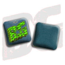Load image into Gallery viewer, 2026 BG Multiple Bag Models &quot;Green Logo Colormatch&quot; - ACL Pro Stamped Cornhole Bags - SET OF 4 BAGS