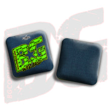 Load image into Gallery viewer, 2026 BG Multiple Bag Models &quot;Green Logo Colormatch&quot; - ACL Pro Stamped Cornhole Bags - SET OF 4 BAGS