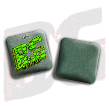 Load image into Gallery viewer, 2026 BG Multiple Bag Models &quot;Green Logo Colormatch&quot; - ACL Pro Stamped Cornhole Bags - SET OF 4 BAGS