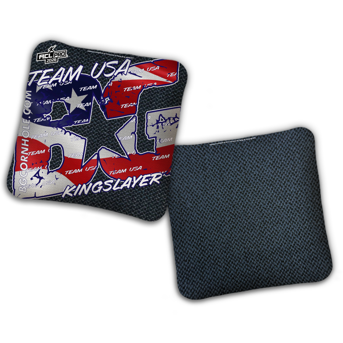 2026 BG Multiple Bag Models "Team USA" - ACL Pro Stamped Cornhole Bags - SET OF 4 BAGS