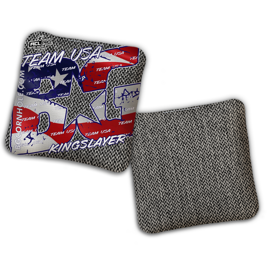 2026 BG Multiple Bag Models "Team USA" - ACL Pro Stamped Cornhole Bags - SET OF 4 BAGS