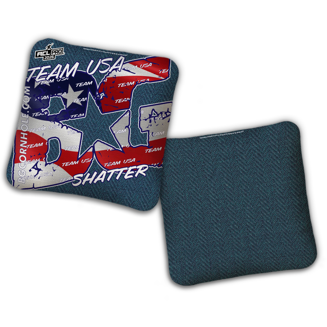 2026 BG Multiple Bag Models "Team USA" - ACL Pro Stamped Cornhole Bags - SET OF 4 BAGS