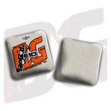 Load image into Gallery viewer, 2026 BG Multiple Bag Models - &quot;Elizabeth Tennyson” - ACL Pro Stamped Cornhole Bags - SET OF 4 BAGS