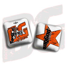 Load image into Gallery viewer, 2026 BG Multiple Bag Models - &quot;Elizabeth Tennyson” - ACL Pro Stamped Cornhole Bags - SET OF 4 BAGS