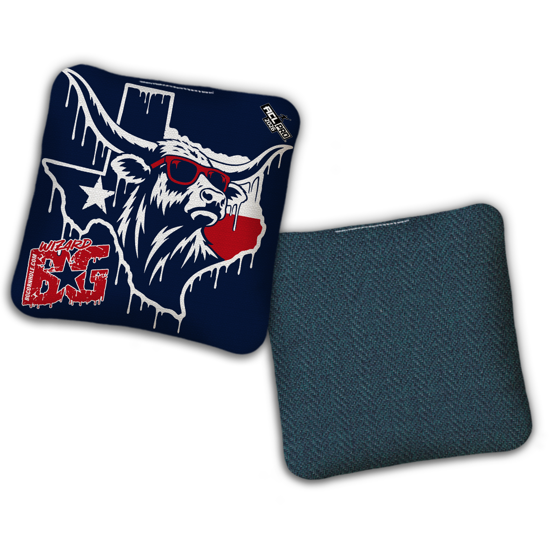 2026 BG "TEXAS DRIP" - ACL Pro Stamped Cornhole Bags - SET OF 4 BAGS