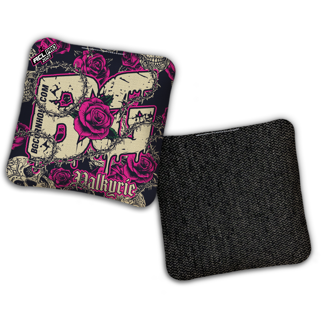 2027 BG Multiple Bag Models "THORNS AND ROSES" - ACL Pro Stamped Cornhole Bags - SET OF 4 BAGS