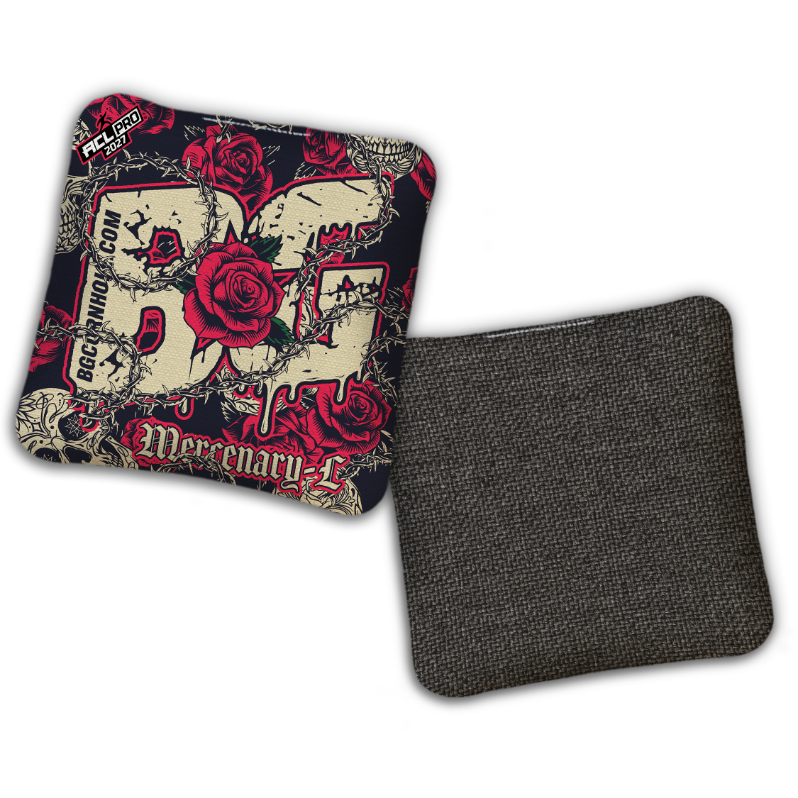 2027 BG Multiple Bag Models "THORNS AND ROSES" - ACL Pro Stamped Cornhole Bags - SET OF 4 BAGS