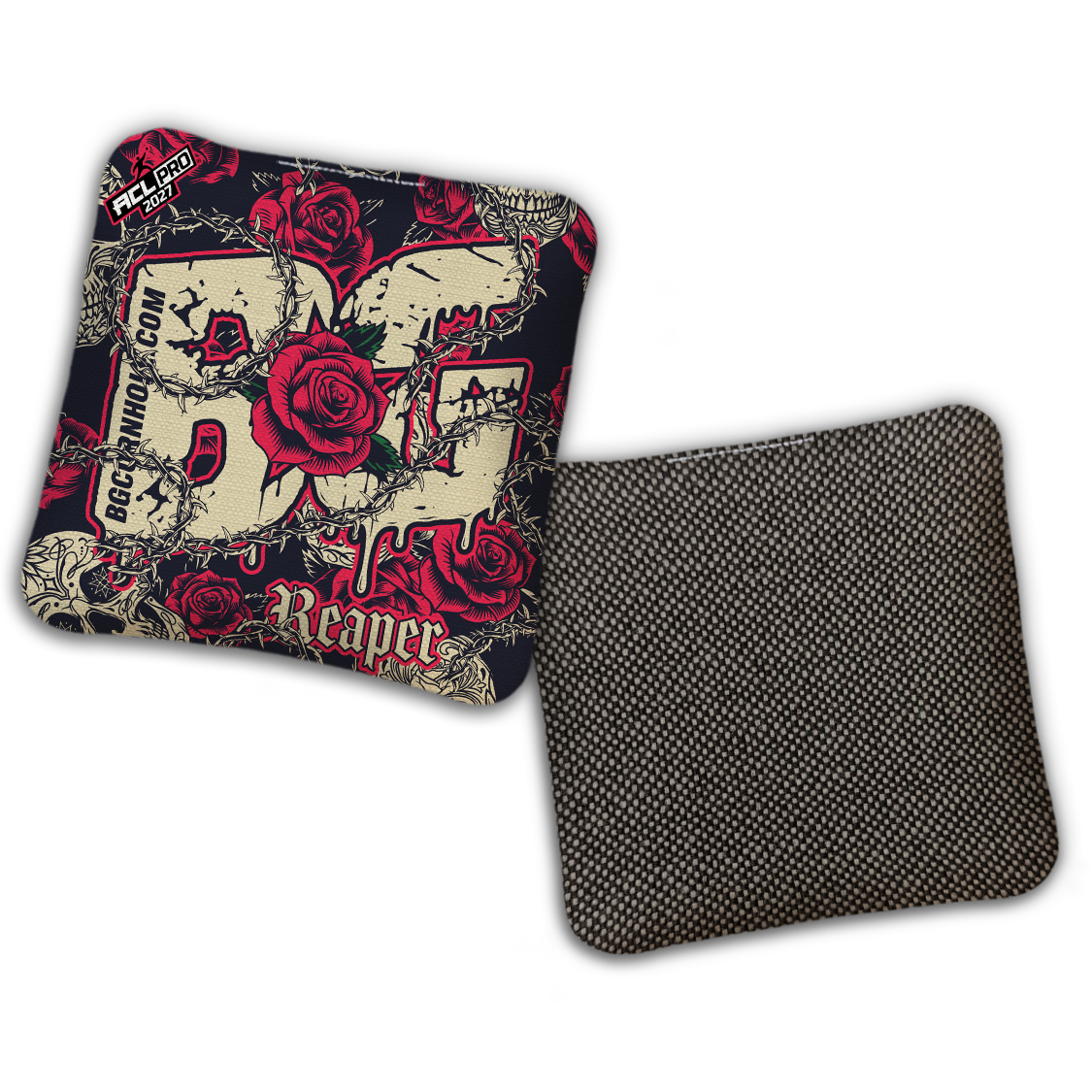 2027 BG Multiple Bag Models "THORNS AND ROSES" - ACL Pro Stamped Cornhole Bags - SET OF 4 BAGS