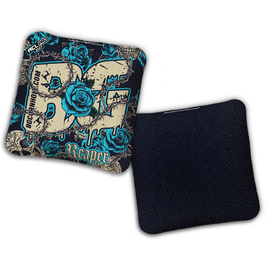 2027 BG Multiple Bag Models "THORNS AND ROSES" - ACL Pro Stamped Cornhole Bags - SET OF 4 BAGS