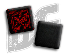 Load image into Gallery viewer, 2026 BG Multiple Bag Models &quot;Toss Sauce Drip&quot; Collab - ACL Pro Stamped Cornhole Bags - SET OF 4 BAGS