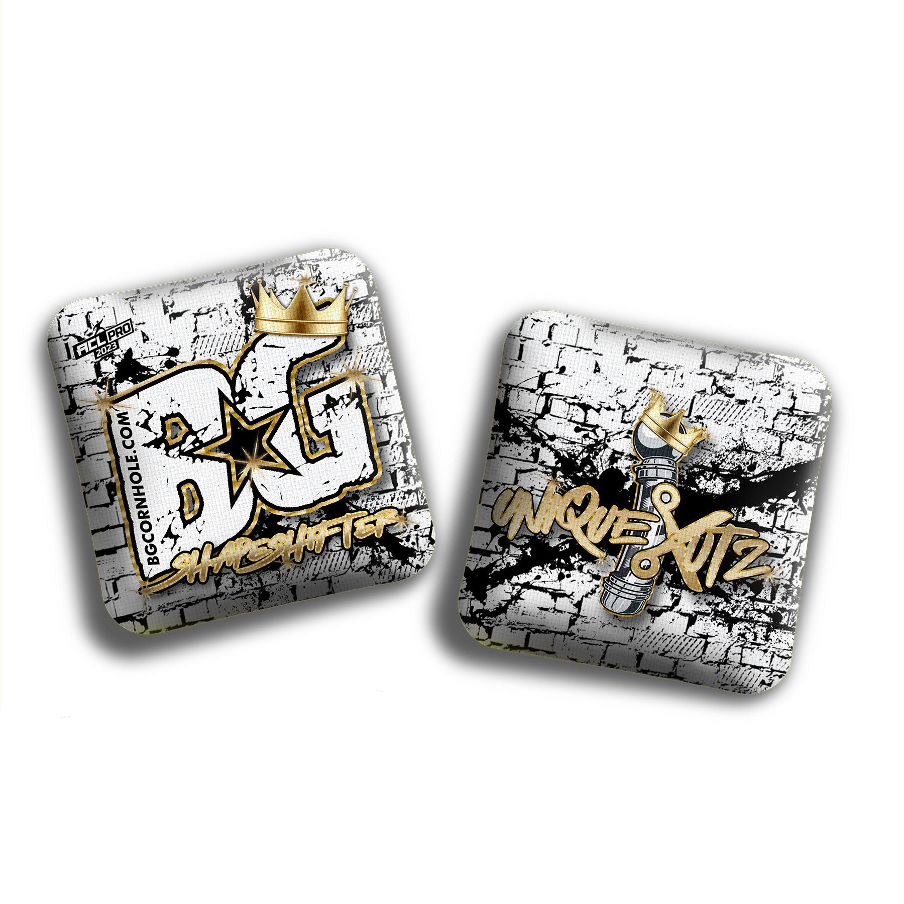 2026 BG Multiple Bag Models “FULL CUSTOM" - ACL Pro Stamped Cornhole Bags - SET OF 4 BAGS