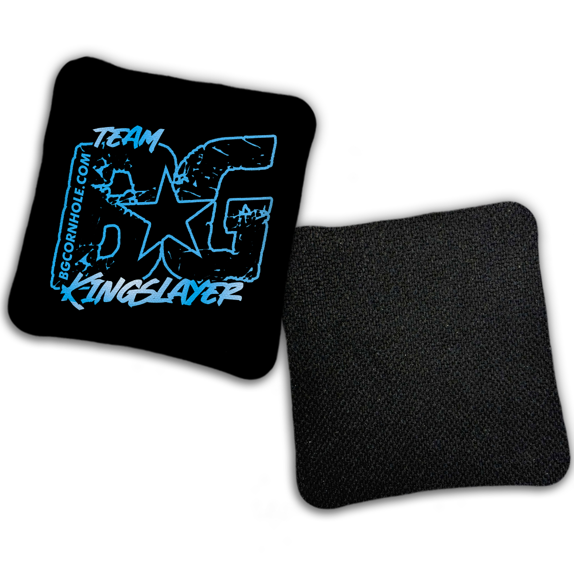 UNSTAMPED BG Multiple Bag Models "OUTLINED TEAM BG" - Cornhole Bags - SET OF 4 BAGS