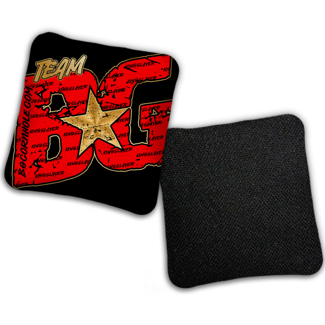 UNSTAMPED BG Kingslayer "Big BG Colormatch" - Cornhole Bags - SET OF 4 BAGS