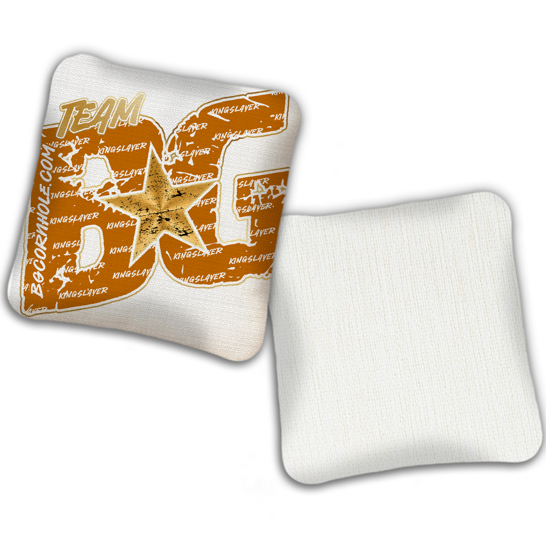 UNSTAMPED BG Kingslayer "Big BG Colormatch" - Cornhole Bags - SET OF 4 BAGS