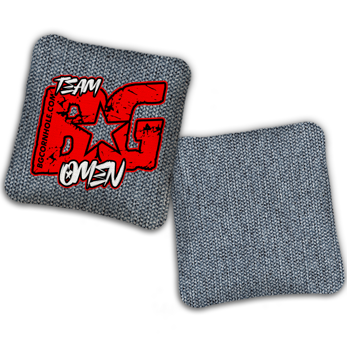 UNSTAMPED BG OMEN “ESPN THROWBACK COLORMATCH" - Cornhole Bags - SET OF 4 BAGS