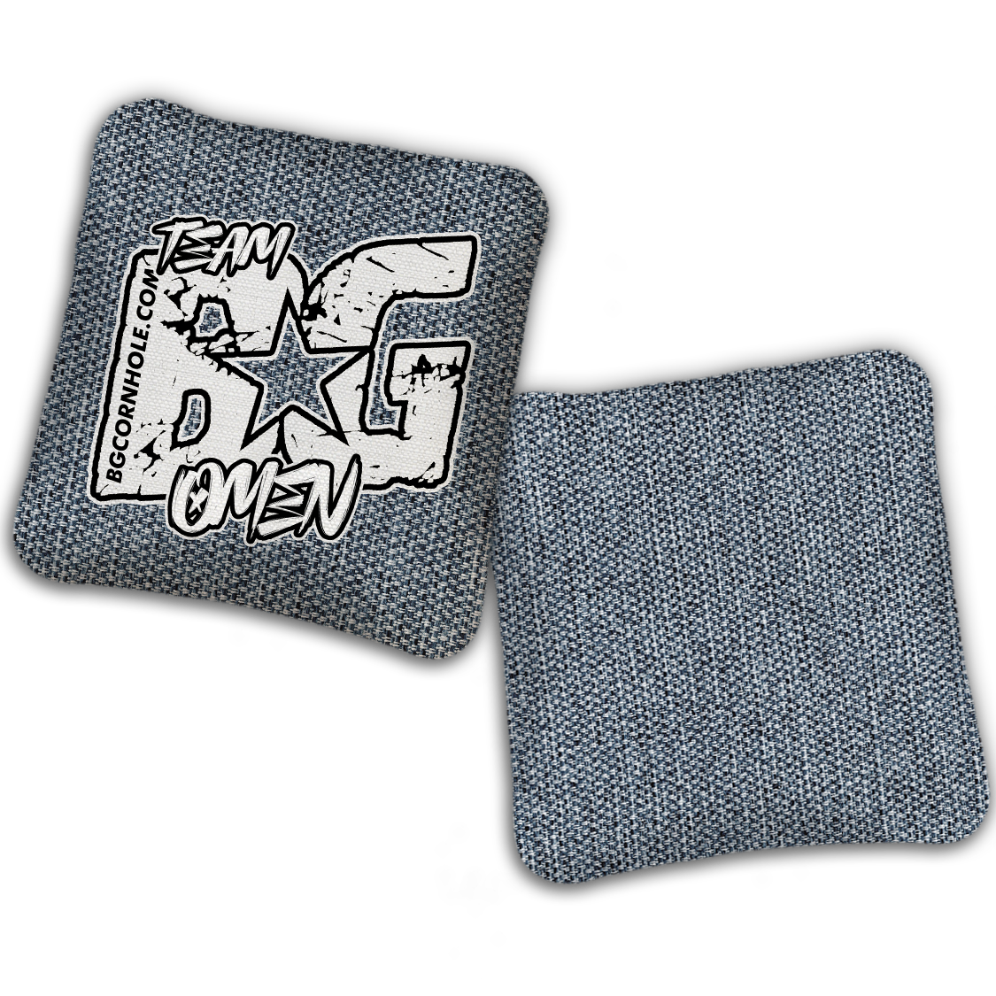 UNSTAMPED BG OMEN “ESPN THROWBACK COLORMATCH" - Cornhole Bags - SET OF 4 BAGS