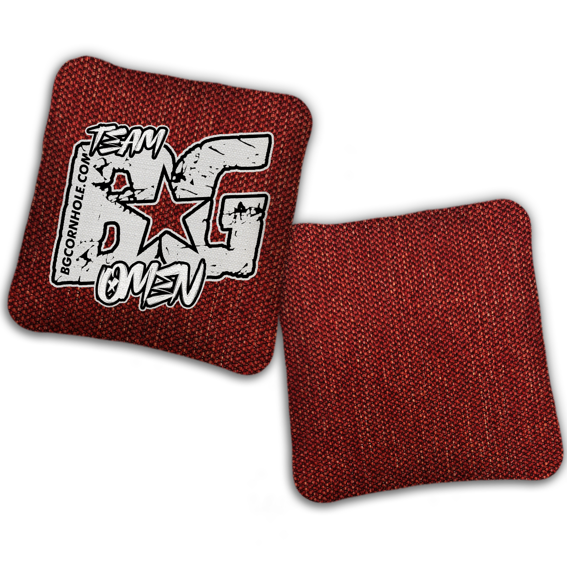 UNSTAMPED BG OMEN “ESPN THROWBACK COLORMATCH" - Cornhole Bags - SET OF 4 BAGS