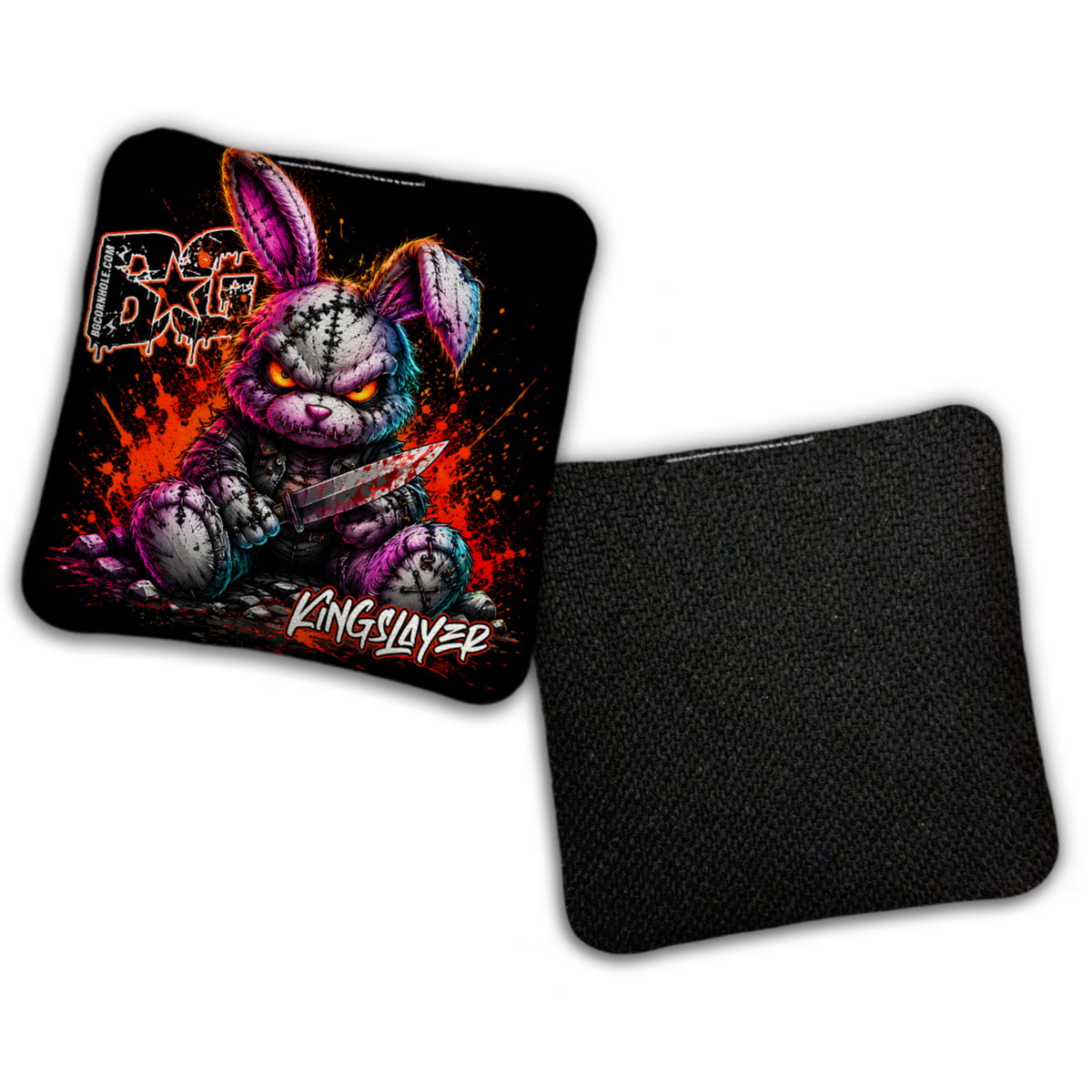 UNSTAMPED - BG Multiple Bag Models "BAD BUNNY" - Cornhole Bags - SET OF 4 BAGS