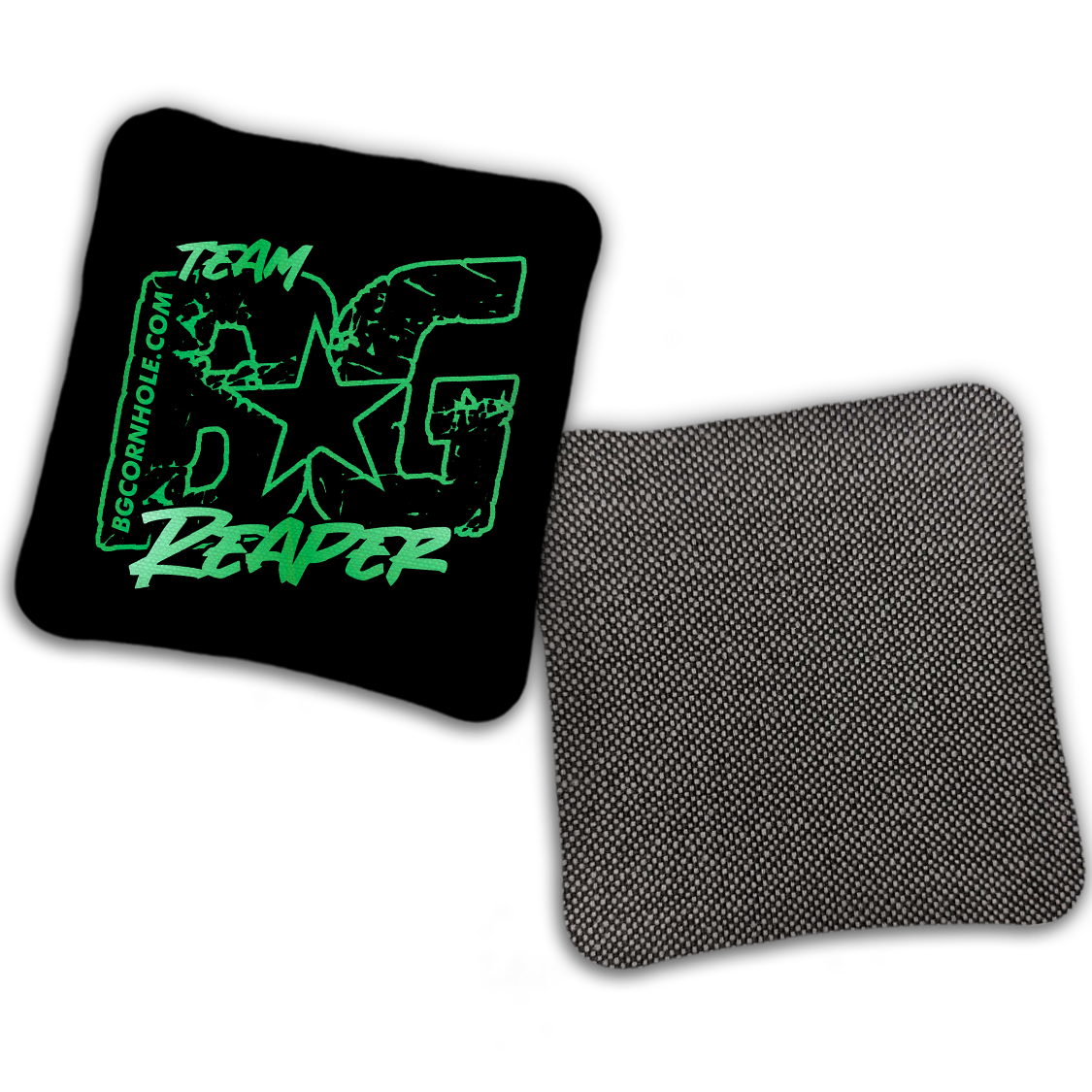 UNSTAMPED BG Multiple Bag Models "OUTLINED TEAM BG" - Cornhole Bags - SET OF 4 BAGS