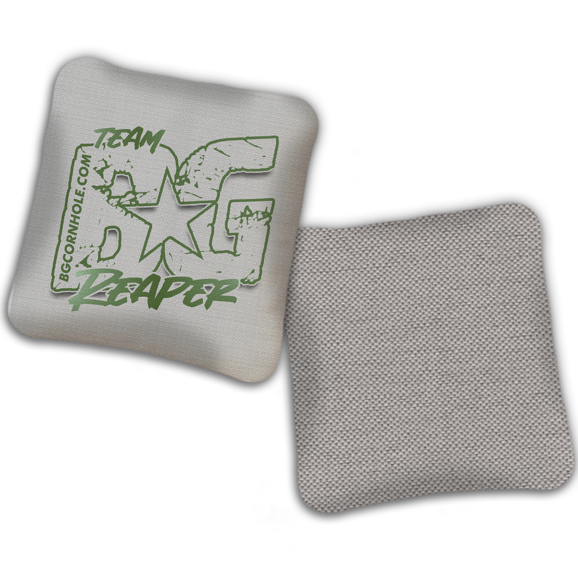 UNSTAMPED BG Multiple Bag Models "OUTLINED TEAM BG" - Cornhole Bags - SET OF 4 BAGS