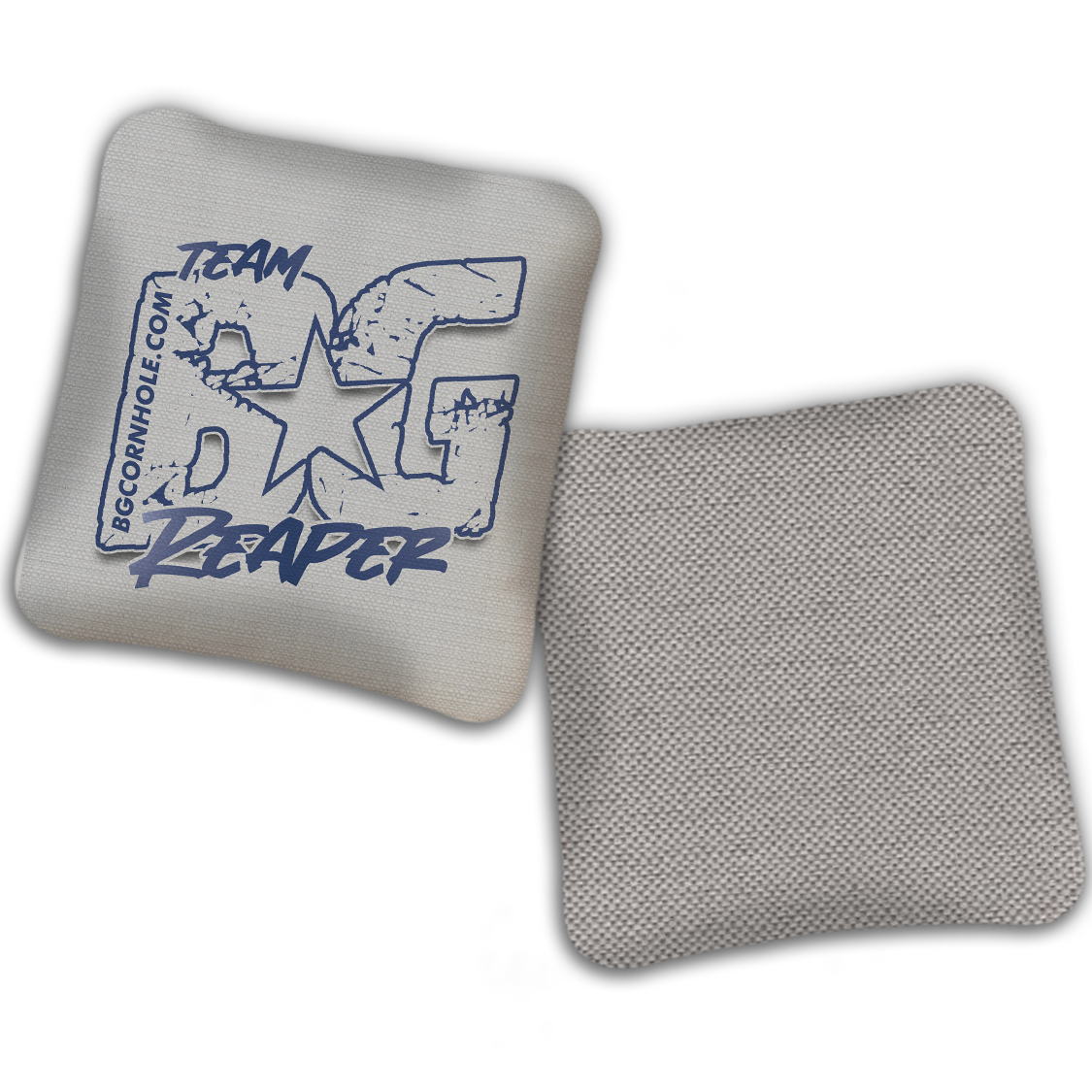 UNSTAMPED BG Multiple Bag Models "OUTLINED TEAM BG" - Cornhole Bags - SET OF 4 BAGS