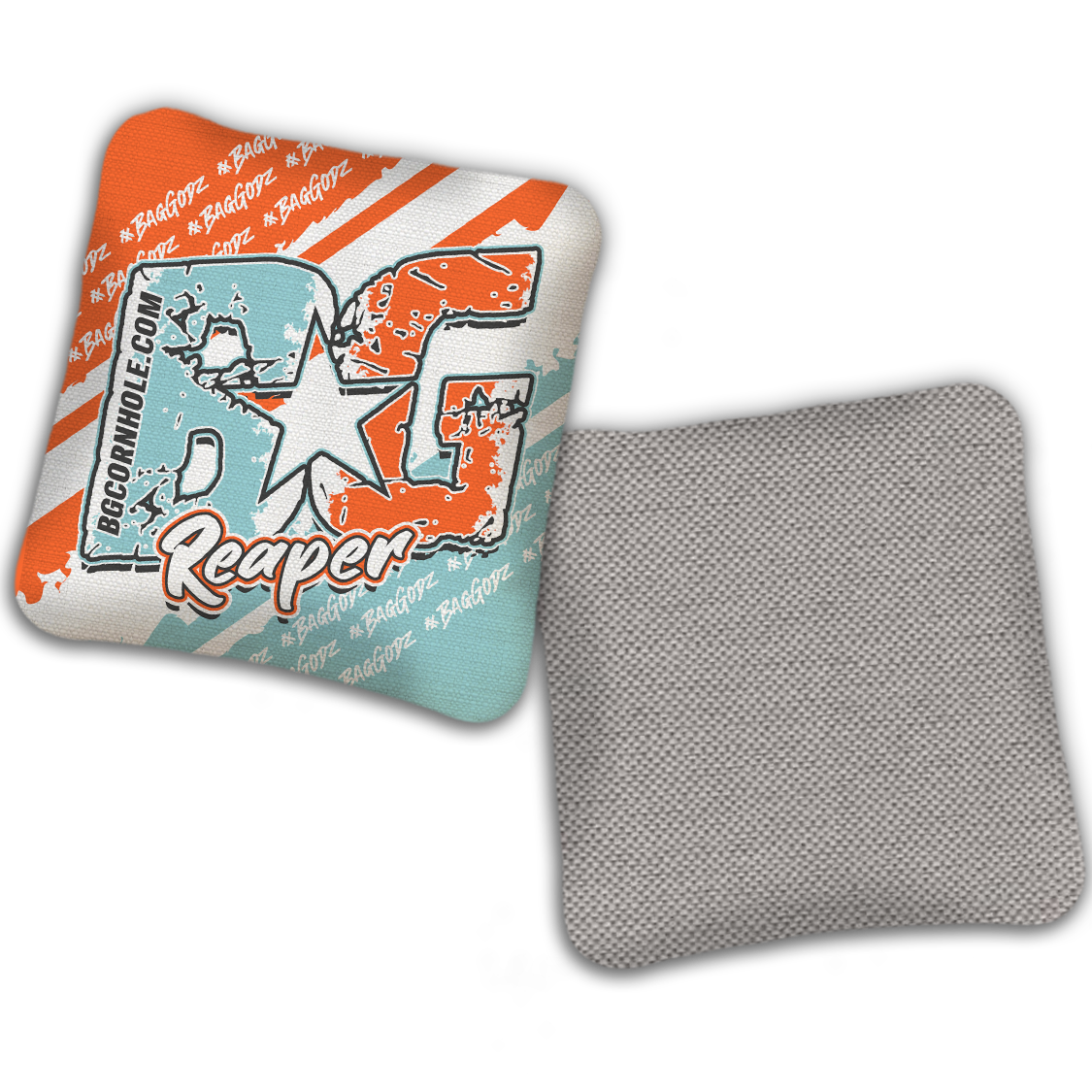 UNSTAMPED BG Multiple Bag Models "BAGGODZ RALLY" - Cornhole Bags - SET OF 4 BAGS