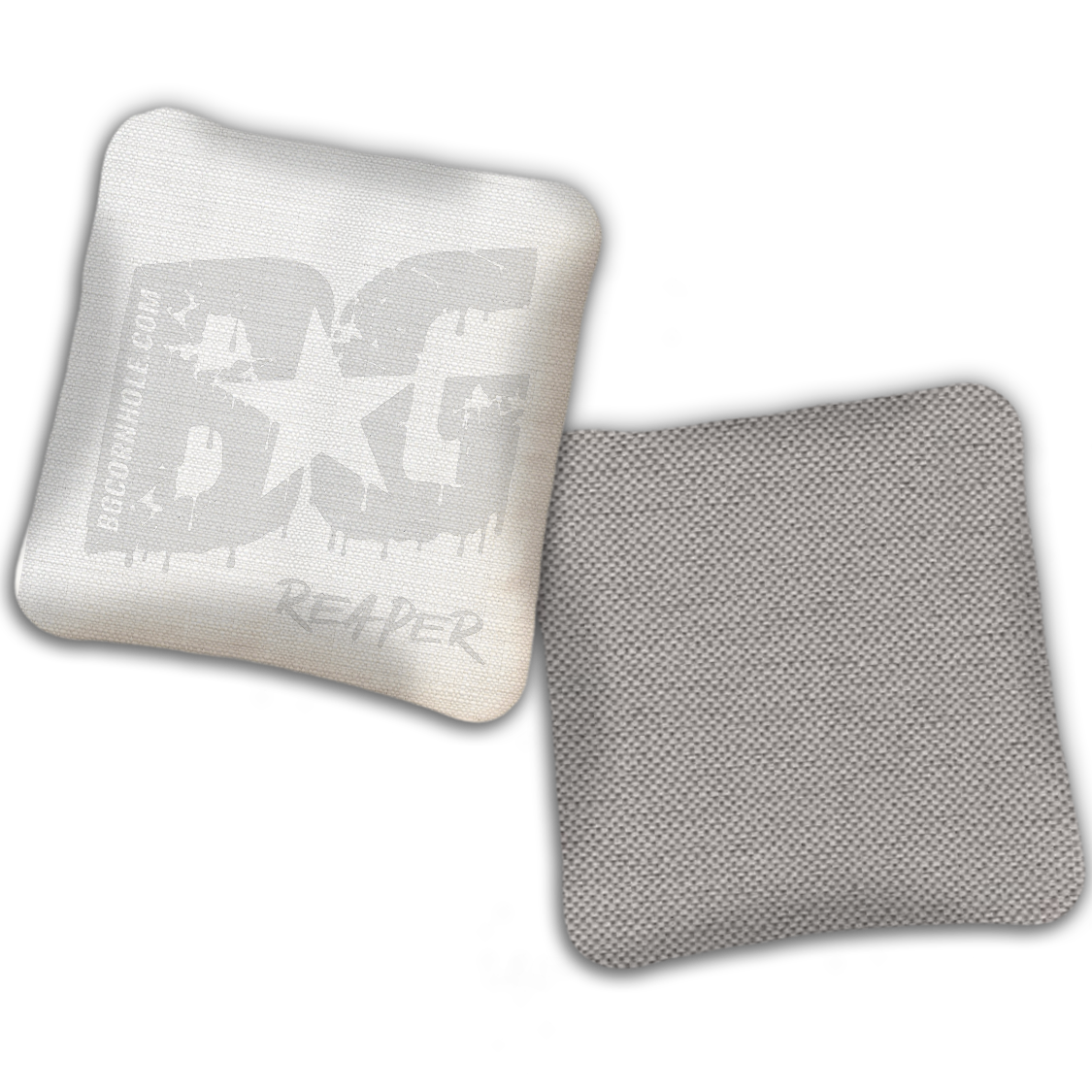 UNSTAMPED BG Multiple Bag Models "Whiteout" - Cornhole Bags - SET OF 4 BAGS