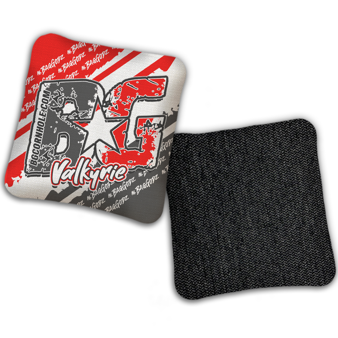 UNSTAMPED BG Multiple Bag Models "BAGGODZ RALLY" - Cornhole Bags - SET OF 4 BAGS