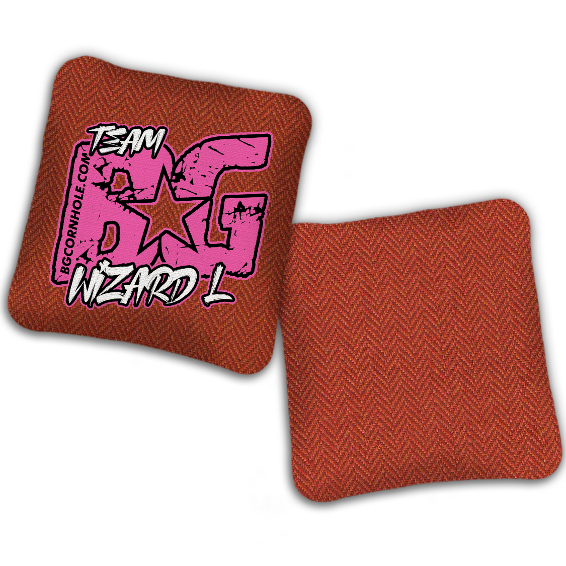 UNSTAMPED BG WIZARD-L “ESPN THROWBACK COLORMATCH" - Cornhole Bags - SET OF 4 BAGS