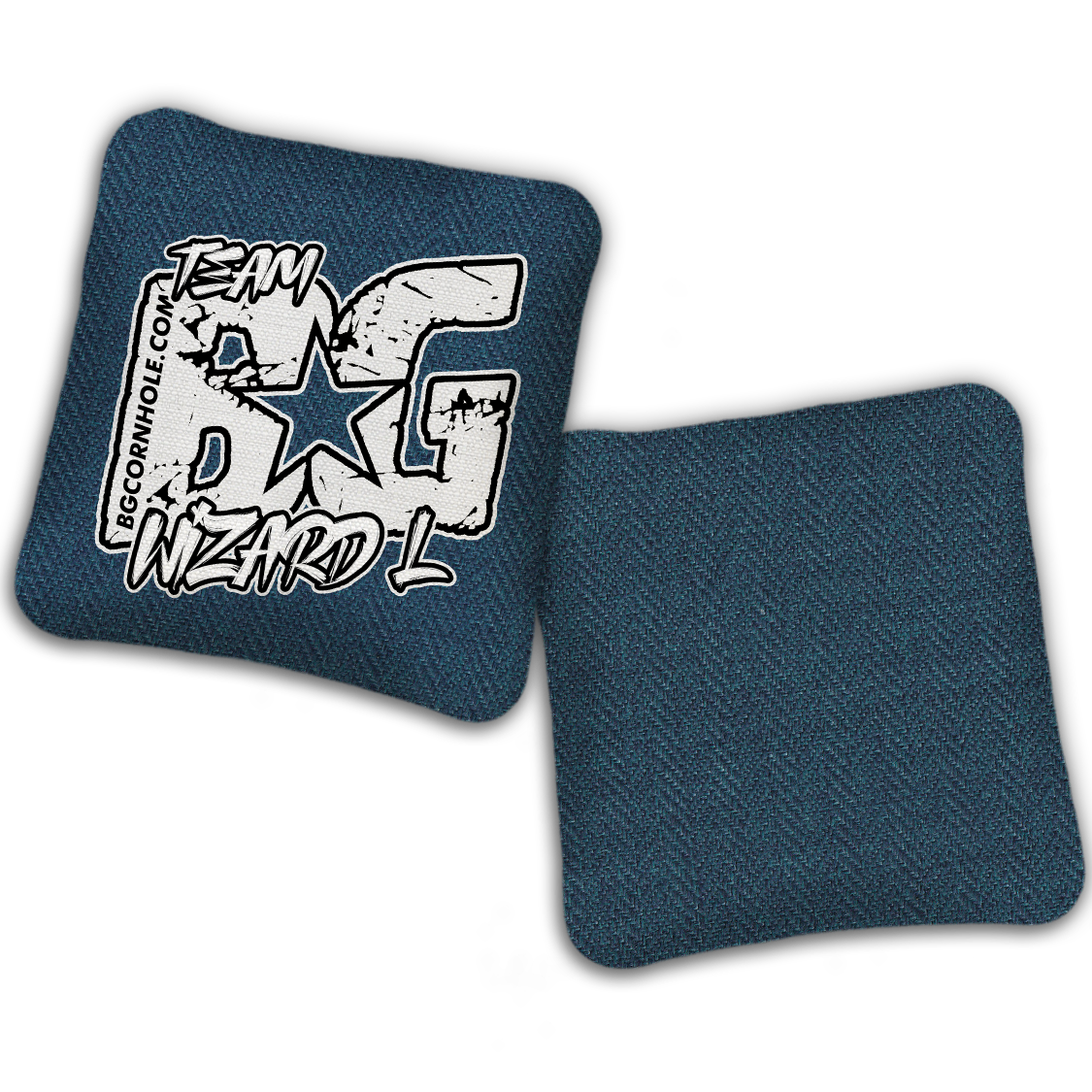 UNSTAMPED BG WIZARD-L “ESPN THROWBACK COLORMATCH" - Cornhole Bags - SET OF 4 BAGS