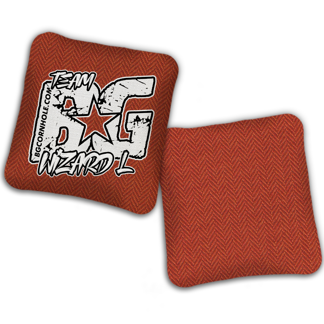 UNSTAMPED BG WIZARD-L “ESPN THROWBACK COLORMATCH" - Cornhole Bags - SET OF 4 BAGS