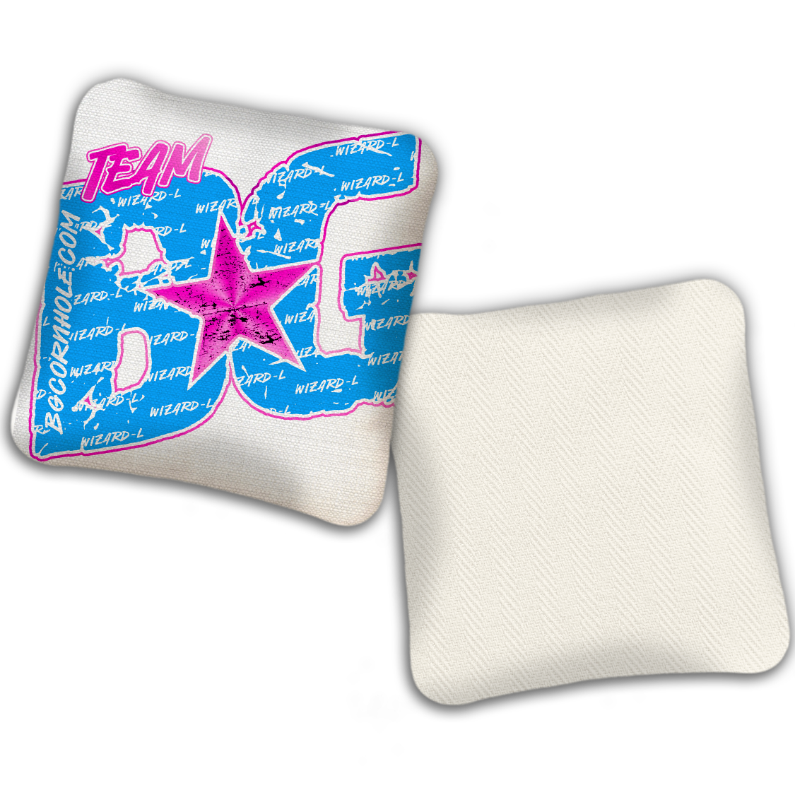 UNSTAMPED BG Wizard L "Big BG Colormatch" - Cornhole Bags - SET OF 4 BAGS