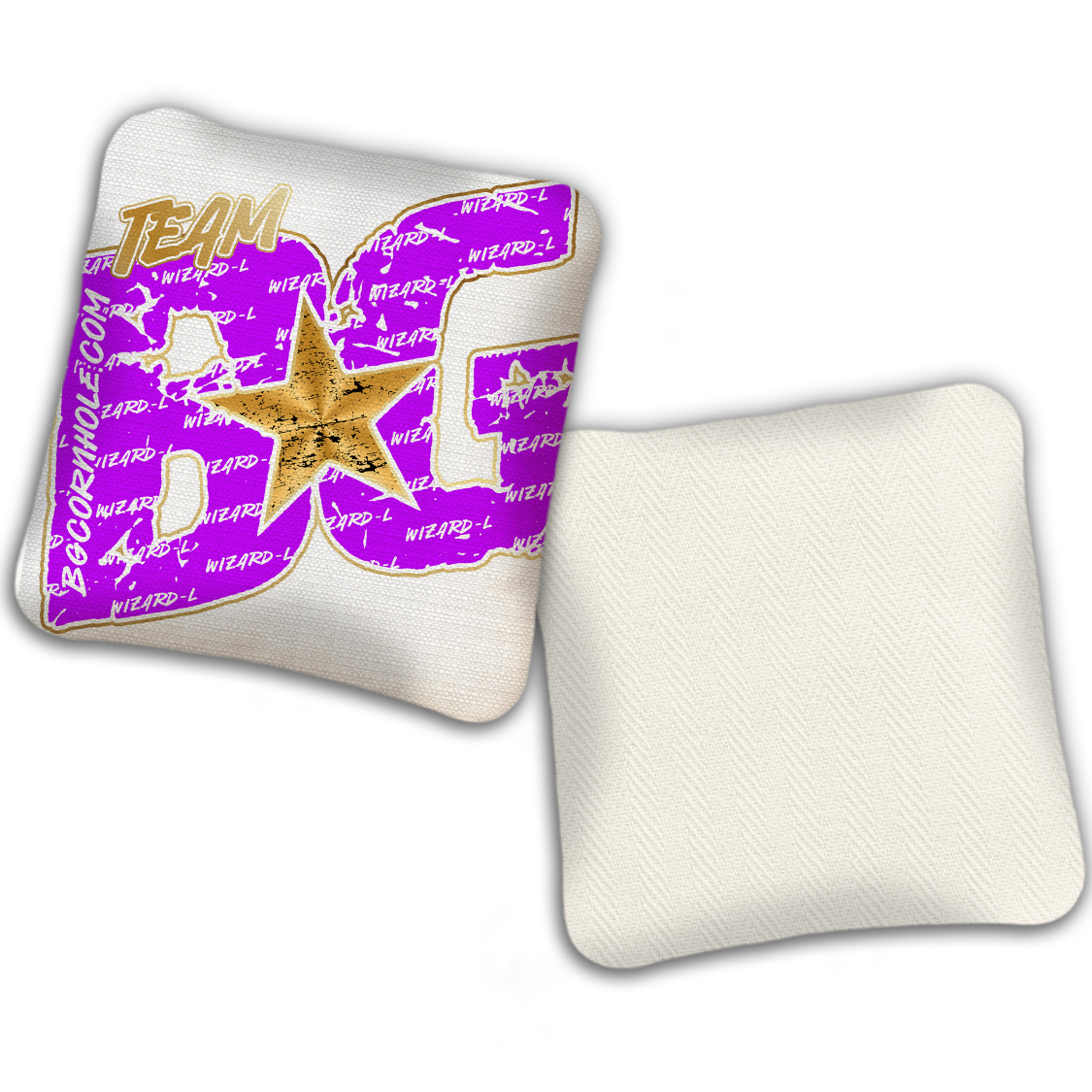 UNSTAMPED BG Wizard L "Big BG Colormatch" - Cornhole Bags - SET OF 4 BAGS